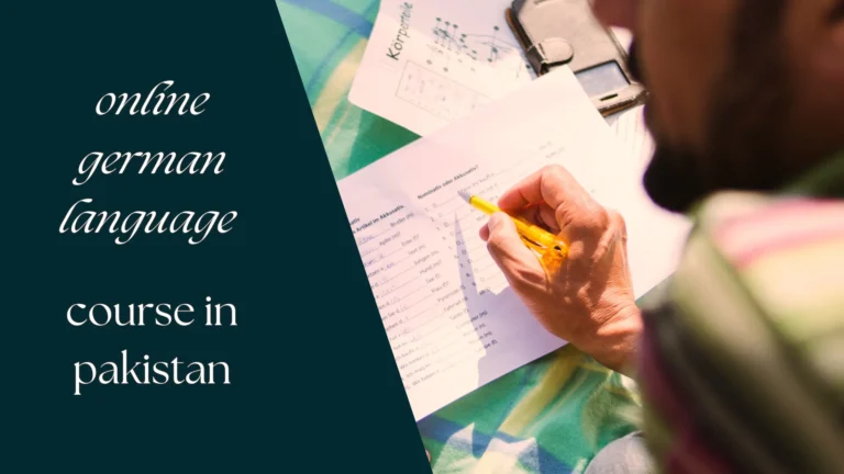 online german language course in pakistan