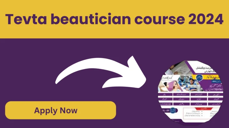 Tevta beautician course 4 Tevta beautician course 2024