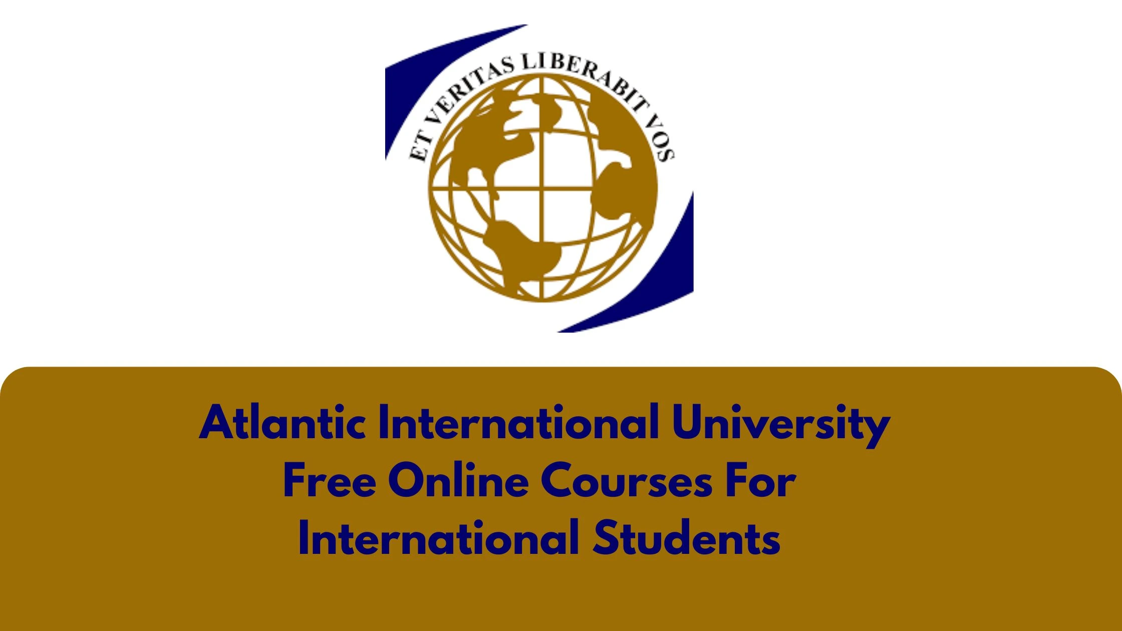 Atlantic International University Free Online Courses For International Students