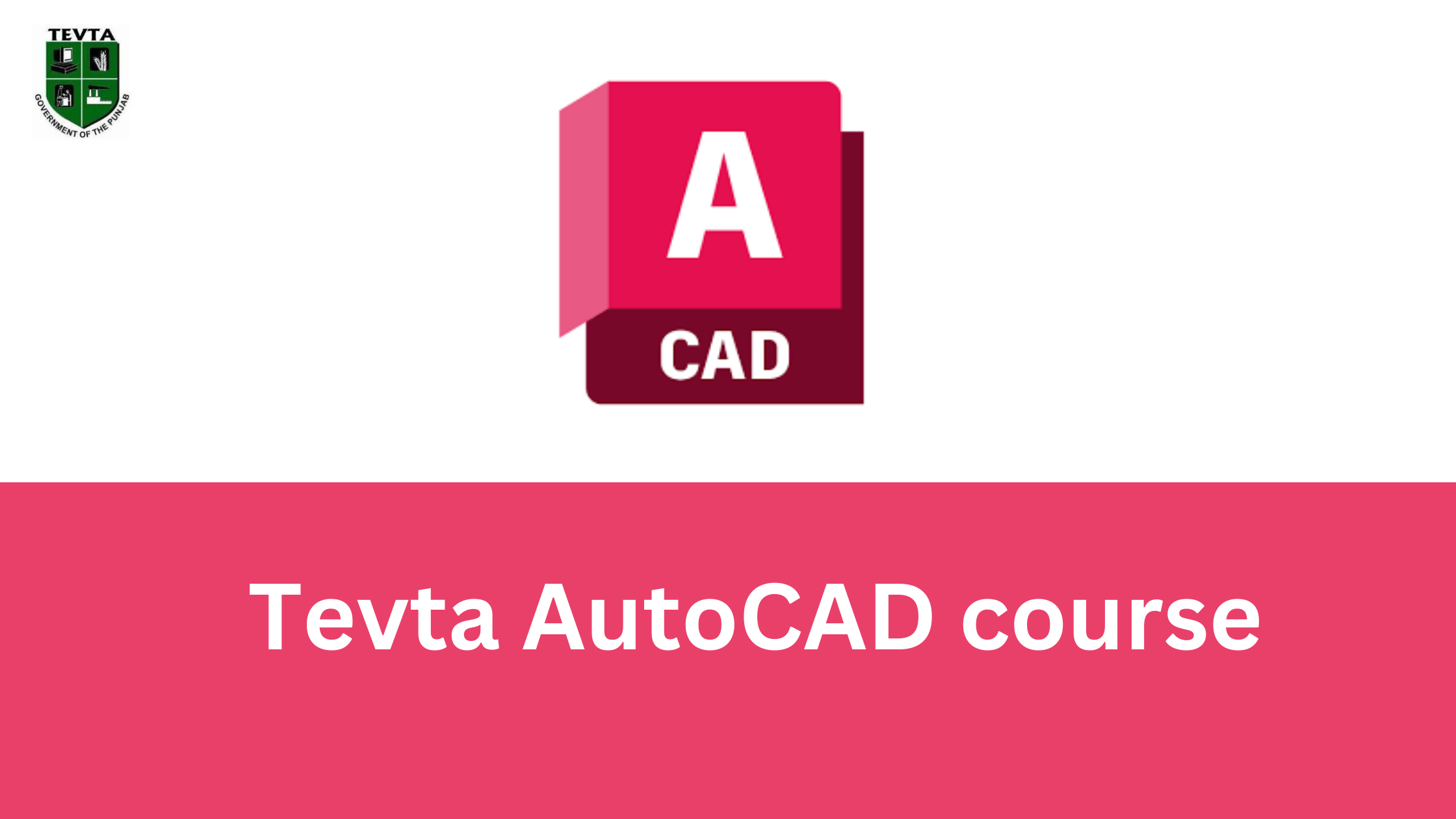 Tevta AutoCAD course