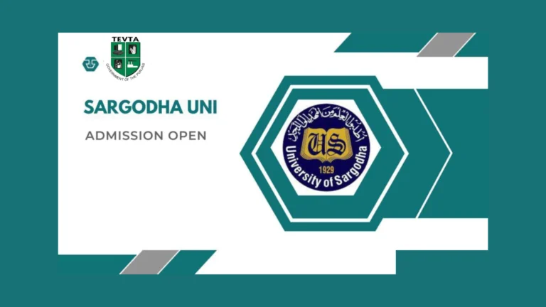 Sargodha University Admission Last Date 2 Sargodha University Admission 2024 Last Date