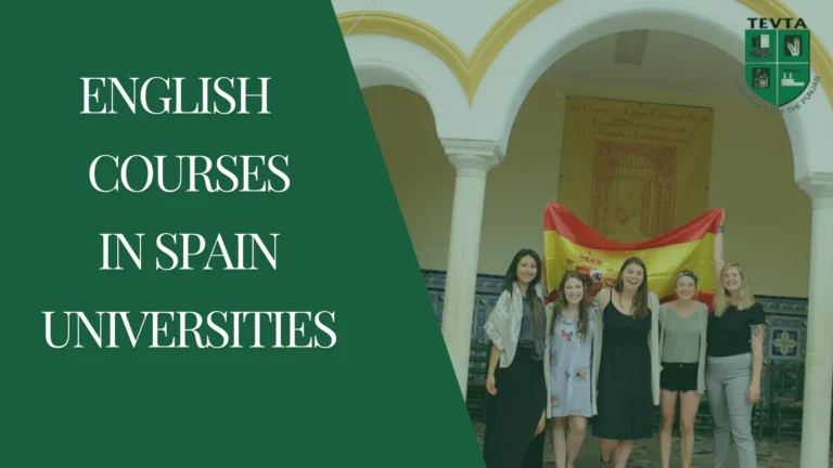 English courses in spain universities
