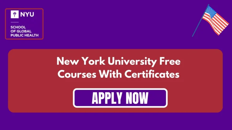New York University Free Courses With Certificates 5 New York University Free Courses With Certificates