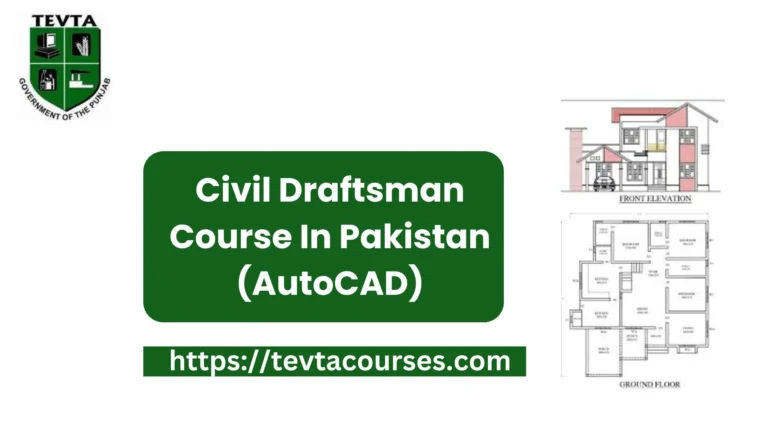 Civil Draftsman Course In Pakistan (AutoCAD)