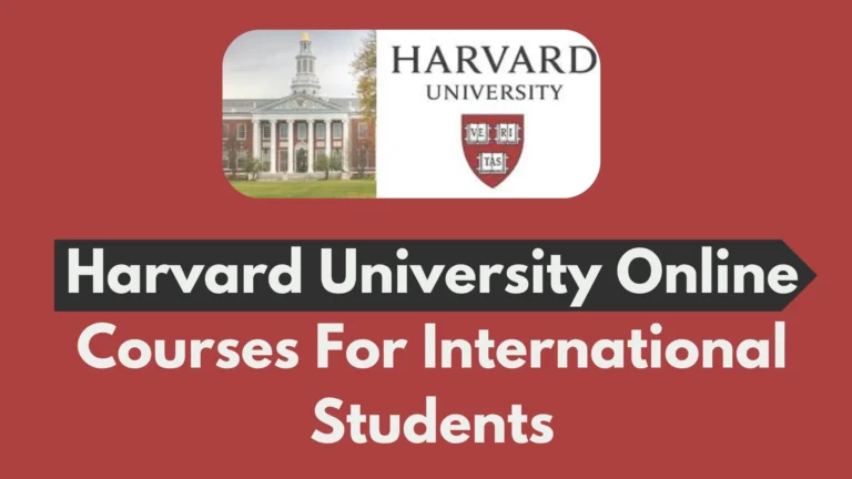 Harvard University Online Courses For International Students 2 Harvard University Online Courses For International Students