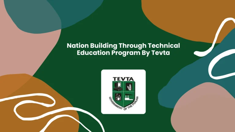 Nation Building Through Technical Education Program By Tevta 1 Nation Building Through Technical Education Program By Tevta