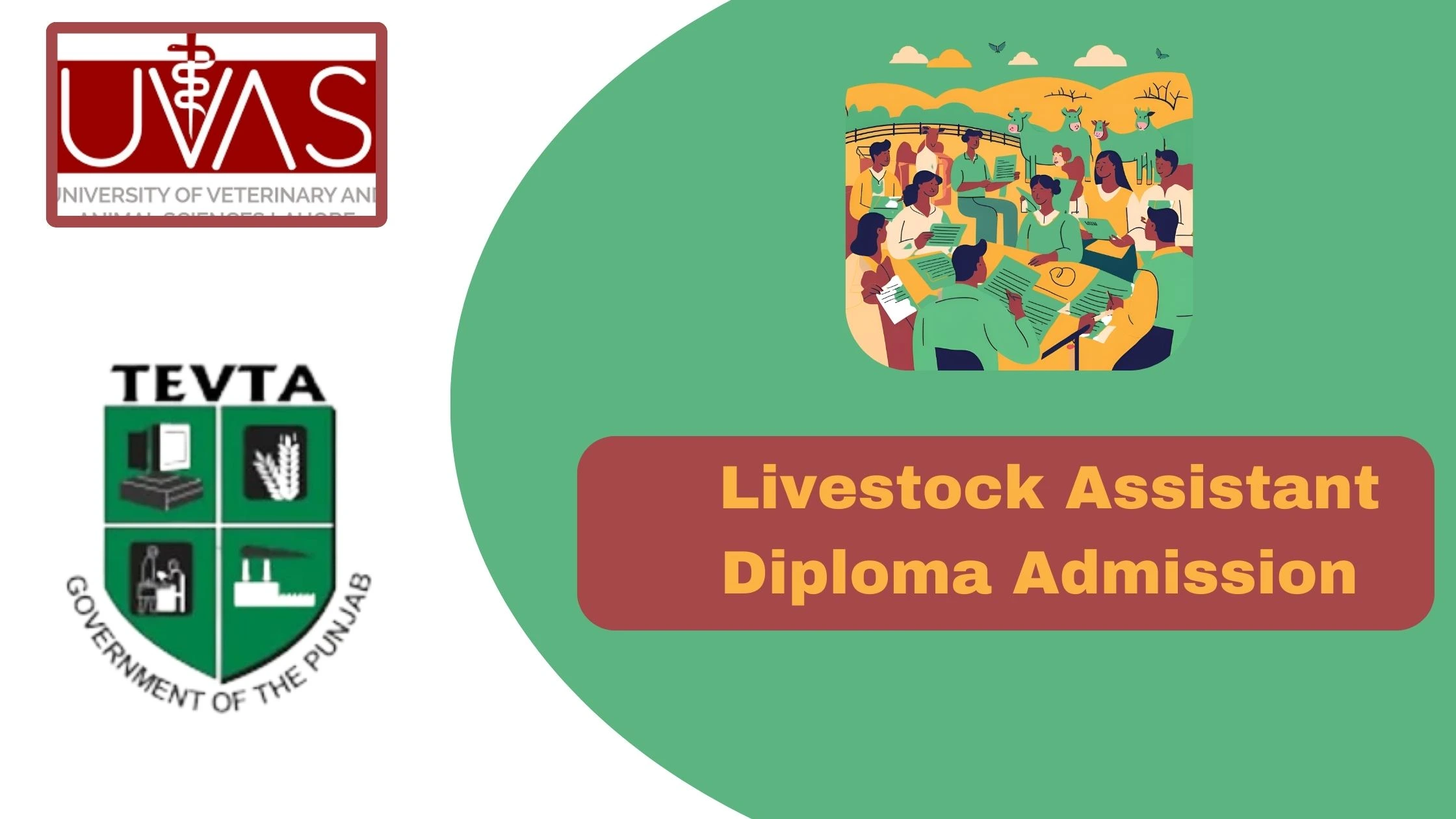 Livestock Assistant Diploma Admission Last Date