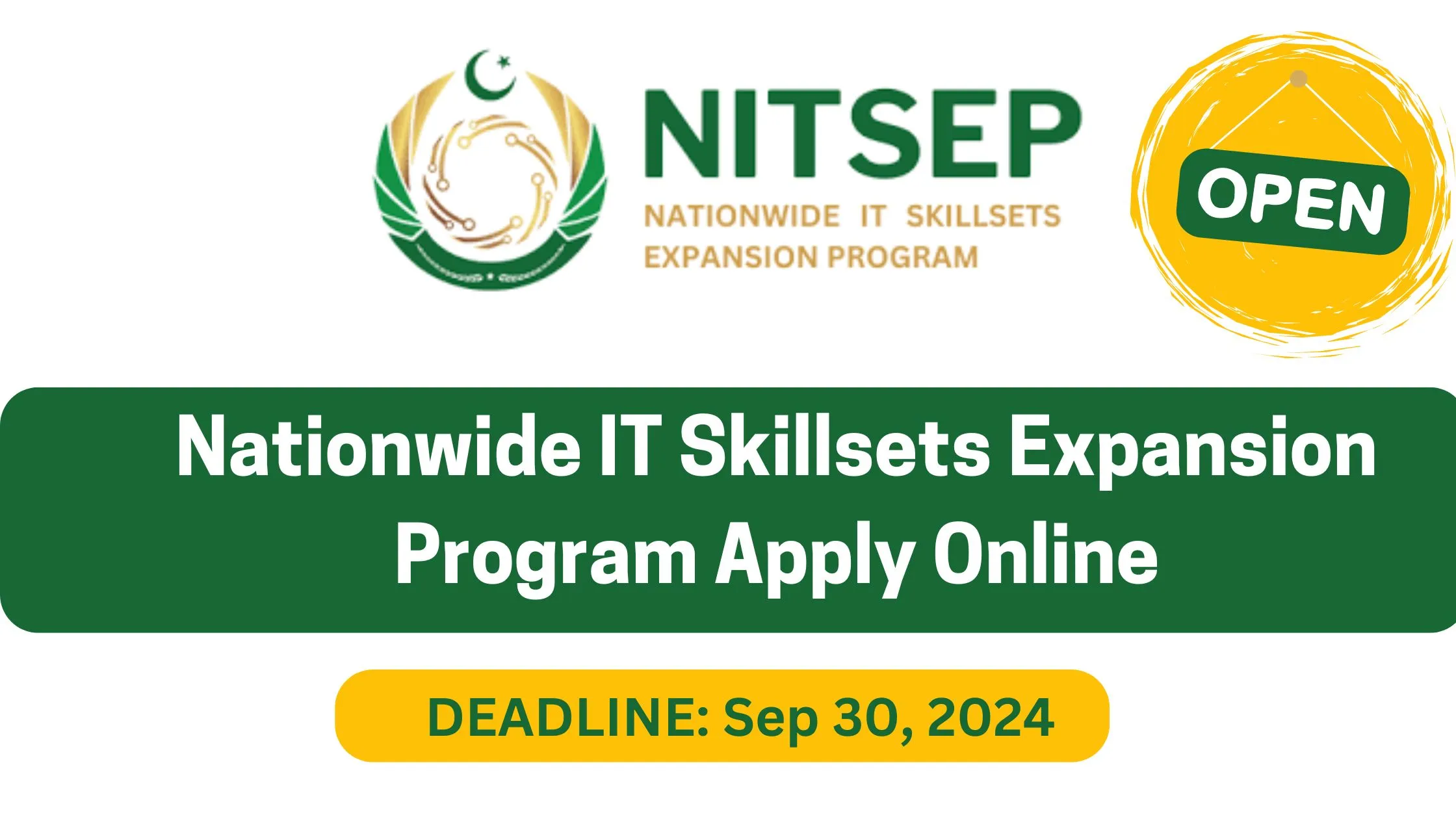 Nationwide IT Skillsets Expansion Program Apply Online