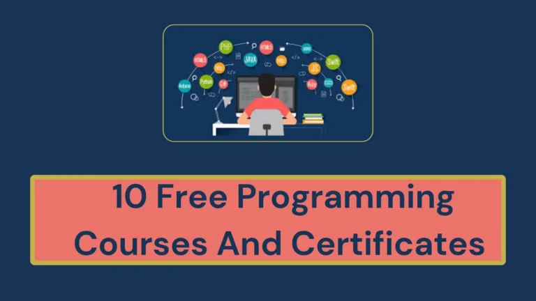 10 Free Programming Courses And Certificates 2 10 Free Programming Courses And Certificates
