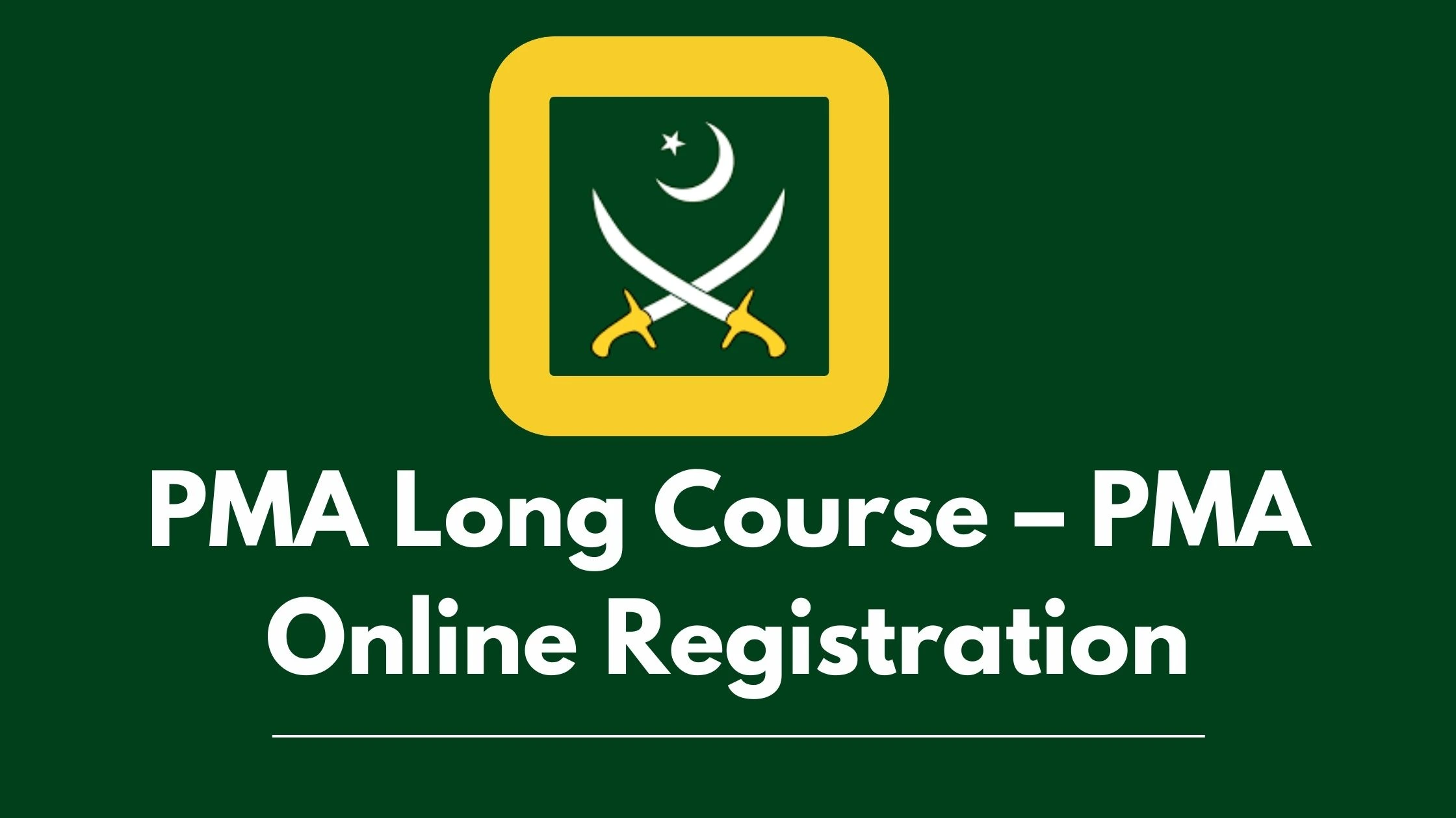 PMA Long Course – PMA Online Registration