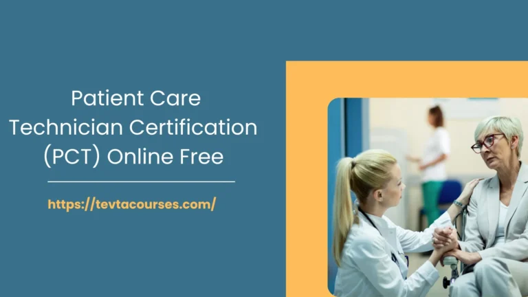 Patient Care Technician Certification (PCT) Online Free 4 Patient Care Technician Certification (PCT) Online Free