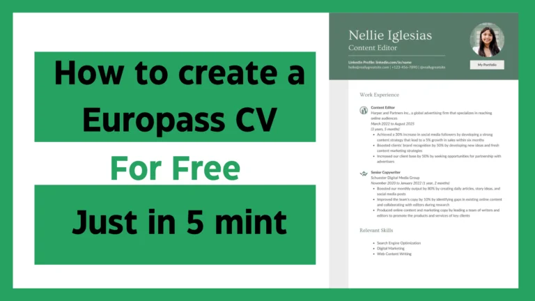 Europass-CV