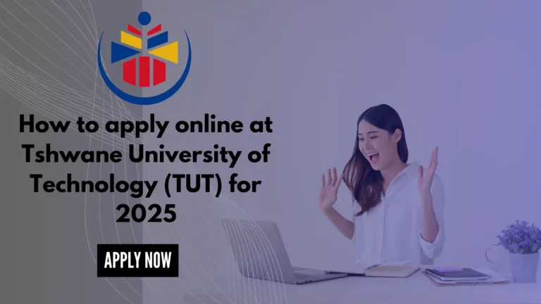 How To Apply online At Tshwane University of Technology (TUT) 3 How to apply online at Tshwane University of Technology (TUT) for 2025