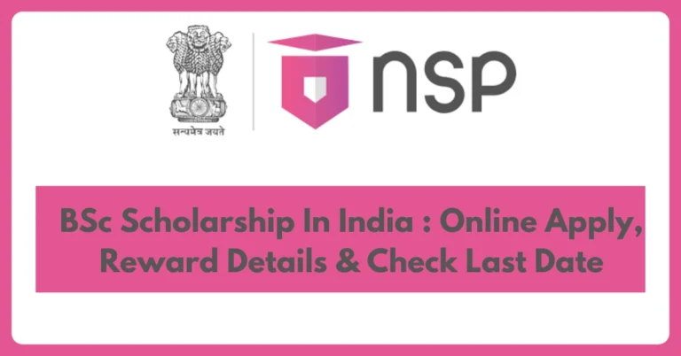 BSc Scholarship In India : Online Apply, Reward Details & Check Last Date 2 BSc Scholarship In India : Online Apply, Reward Details & Check Last Date