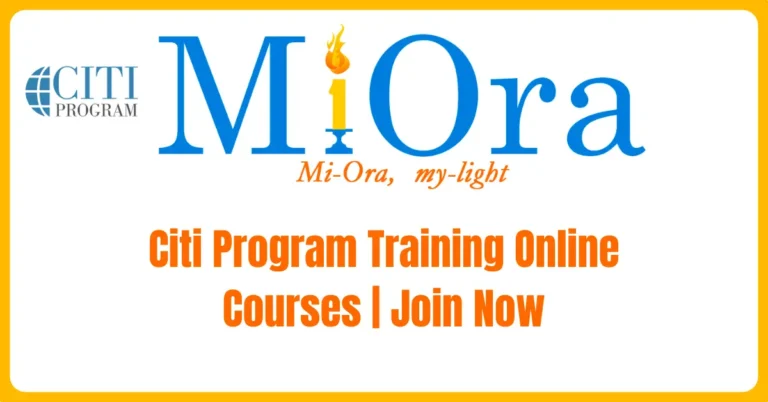 Citi Program Training Online Courses | Join Now